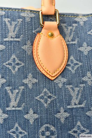 Louis Vuitton Onthego MM Monogram Denim