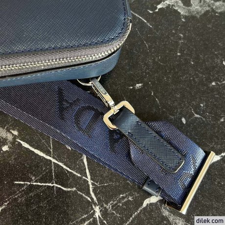 Prada Brique Saffiano Leather Bag