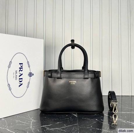 Prada Buckle Small Leather Handbag