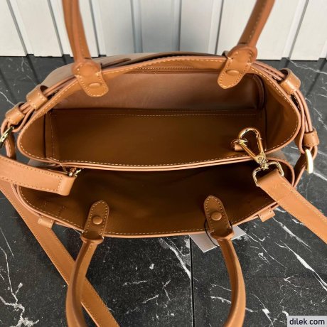 Prada Buckle Small Leather Handbag