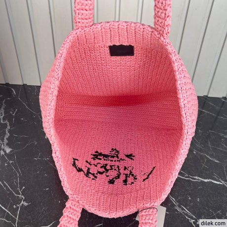 Prada Crochet Tote Bag