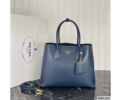 Prada Double Leather Medium Bag