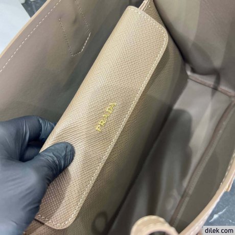 Prada Double Leather Medium Bag