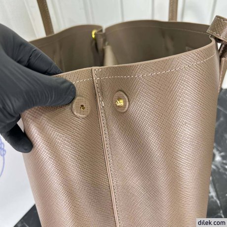 Prada Double Leather Medium Bag