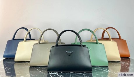 Prada Medium Brushed Leather Bag
