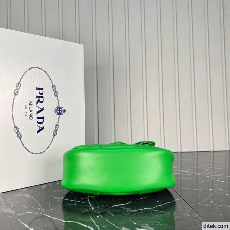 Prada Moon Re-Nylon and Leather Bag