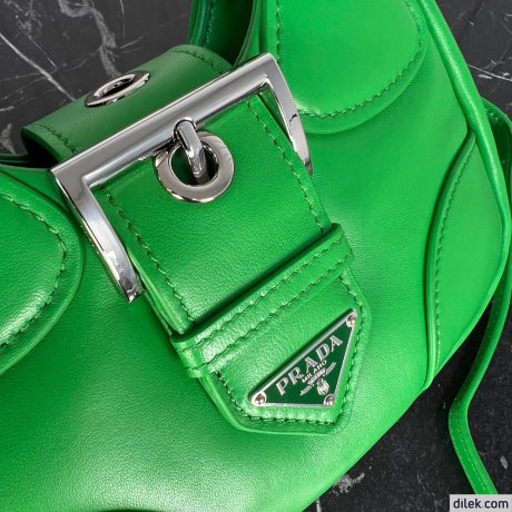 Prada Moon Re-Nylon and Leather Bag