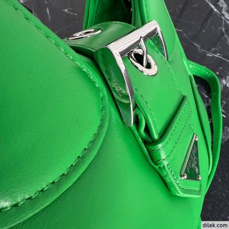 Prada Moon Re-Nylon and Leather Bag