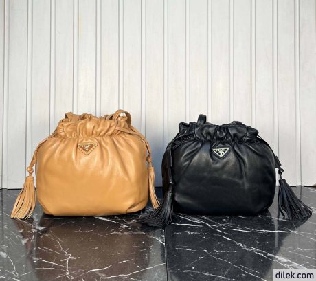 Prada Nappa Leather Shoulder Bag