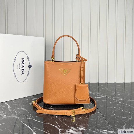 Prada Panier Small Saffiano Leather Bag