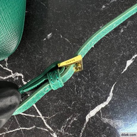 Prada Panier Small Saffiano Leather Bag
