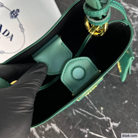 Prada Panier Small Saffiano Leather Bag