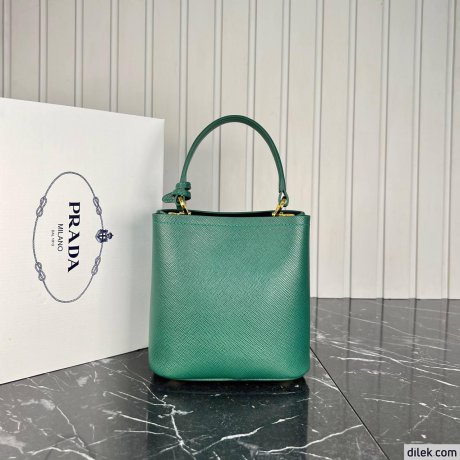 Prada Panier Small Saffiano Leather Bag