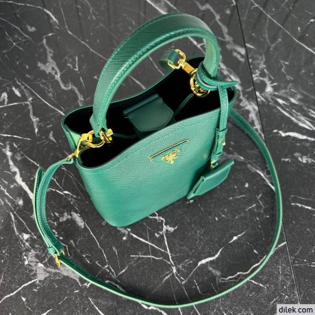 Prada Panier Small Saffiano Leather Bag