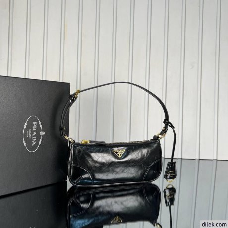 Prada Re-Edition 2002 Medium Leather Shoulder Bag