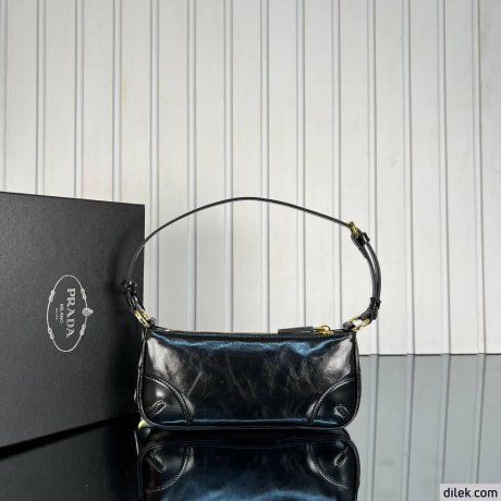 Prada Re-Edition 2002 Medium Leather Shoulder Bag