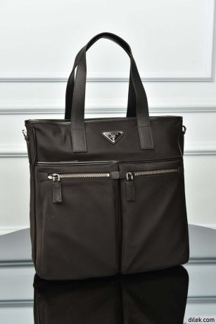 Prada Re-Nylon And Saffiano Shoulder Bag