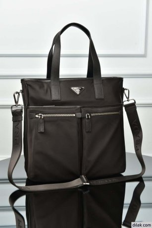 Prada Re-Nylon And Saffiano Shoulder Bag