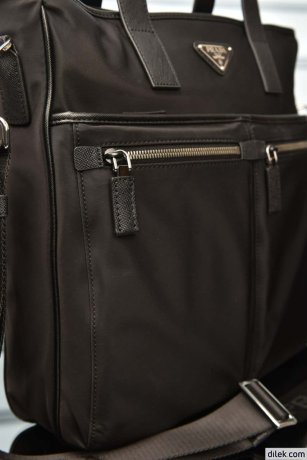 Prada Re-Nylon And Saffiano Shoulder Bag