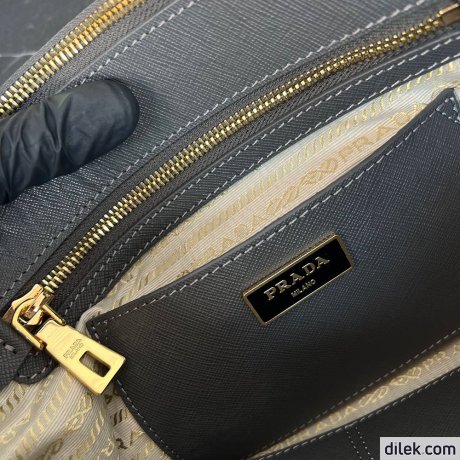 Prada Medium Saffiano Leather Double Prada Bag