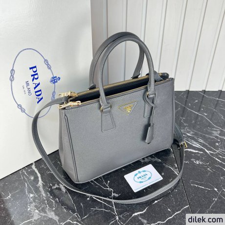 Prada Medium Saffiano Leather Double Prada Bag