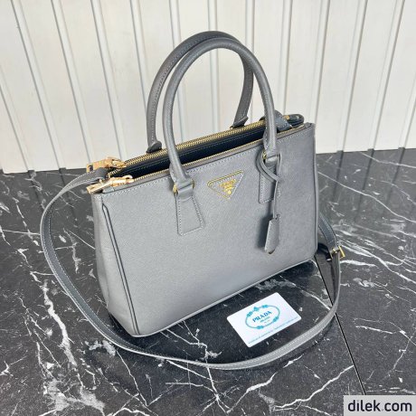 Prada Medium Saffiano Leather Double Prada Bag