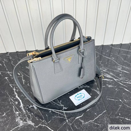 Prada Medium Saffiano Leather Double Prada Bag