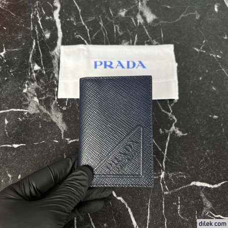 Prada Saffiano Leather Card Holder