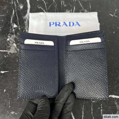 Prada Saffiano Leather Card Holder
