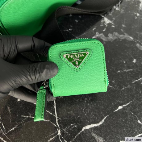Prada Saffiano Leather Shoulder Bag