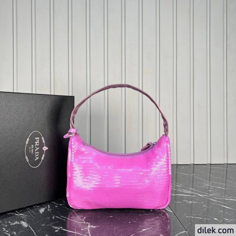 Prada Satin Mini-Bag With Crystals