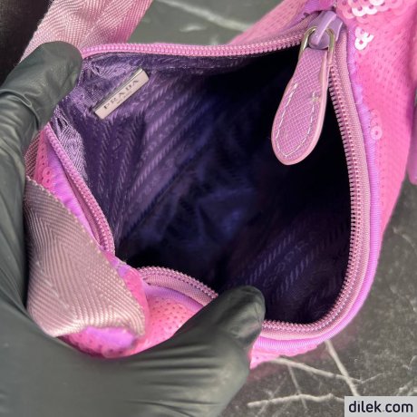 Prada Satin Mini-Bag With Crystals