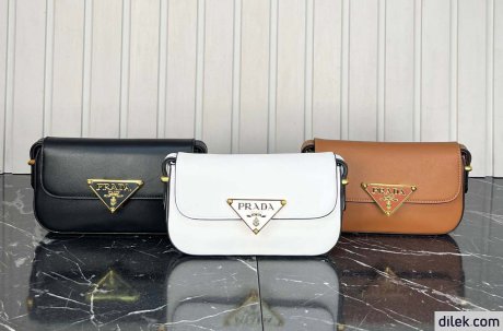 Prada Small Leather Shoulder Bag