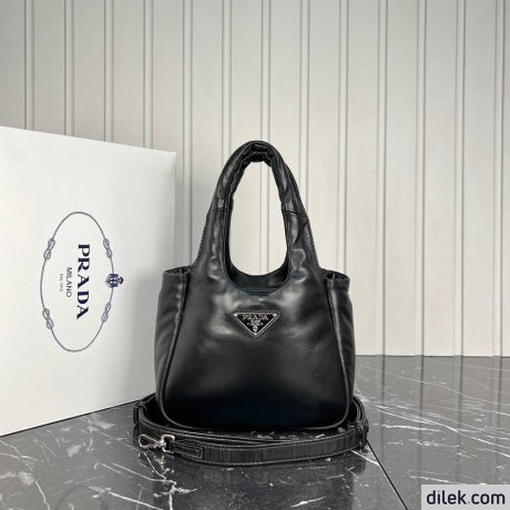 Prada Small Padded Soft Nappa-Leather Bag