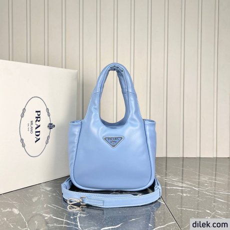 Prada Small Padded Soft Nappa-Leather Bag