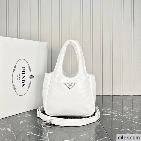 Prada Small Padded Soft Nappa-Leather Bag