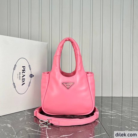 Prada Small Padded Soft Nappa-Leather Bag