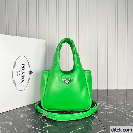 Prada Small Padded Soft Nappa-Leather Bag