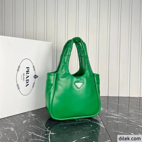Prada Small Padded Soft Nappa-Leather Bag