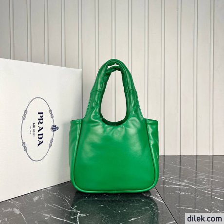Prada Small Padded Soft Nappa-Leather Bag