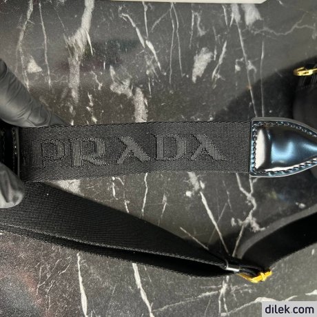 Prada Small Re-Nylon And Brushed Leather Backpack