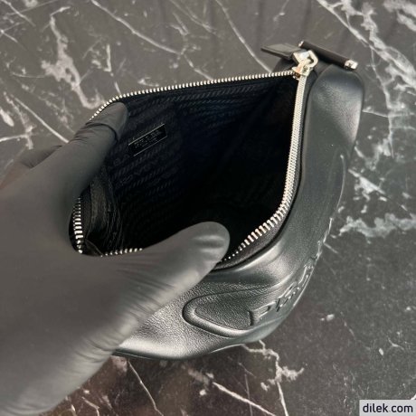 Prada Triangle Leather Mini Bag