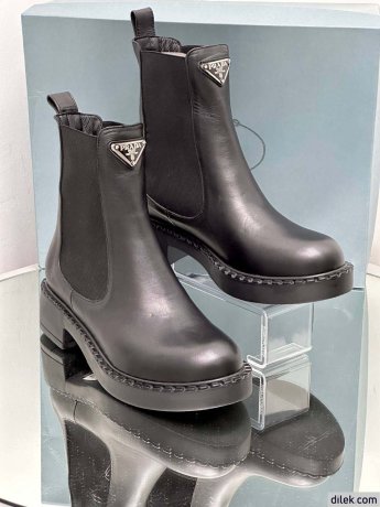 Prada Women Leather Boot