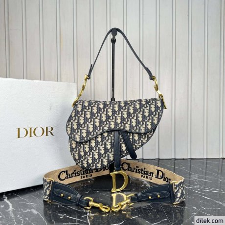 Dior Saddle Bag With Strap