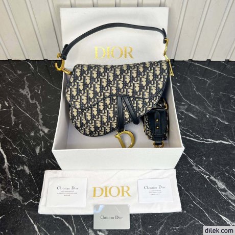 Dior Saddle Bag With Strap
