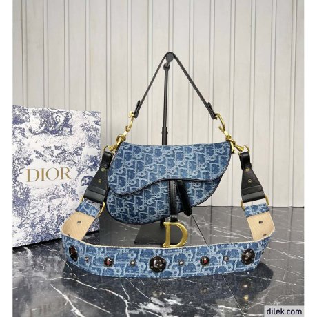 Dior Saddle Bag With Strap
