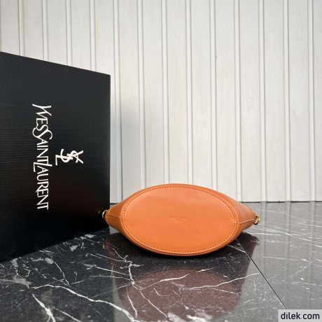 Saint Laurent Celia Mini Tote In Smooth Leather