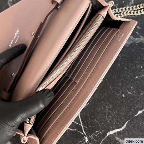 Saint Laurent Classic Cassandre Chain Wallet