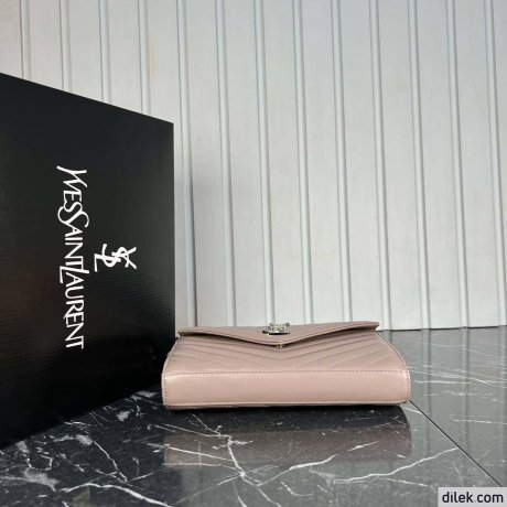 Saint Laurent Classic Cassandre Chain Wallet