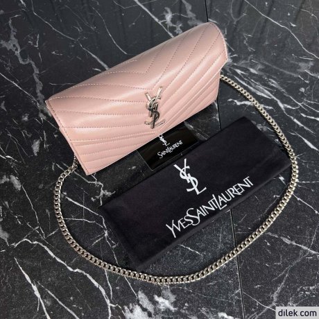 Saint Laurent Classic Cassandre Chain Wallet